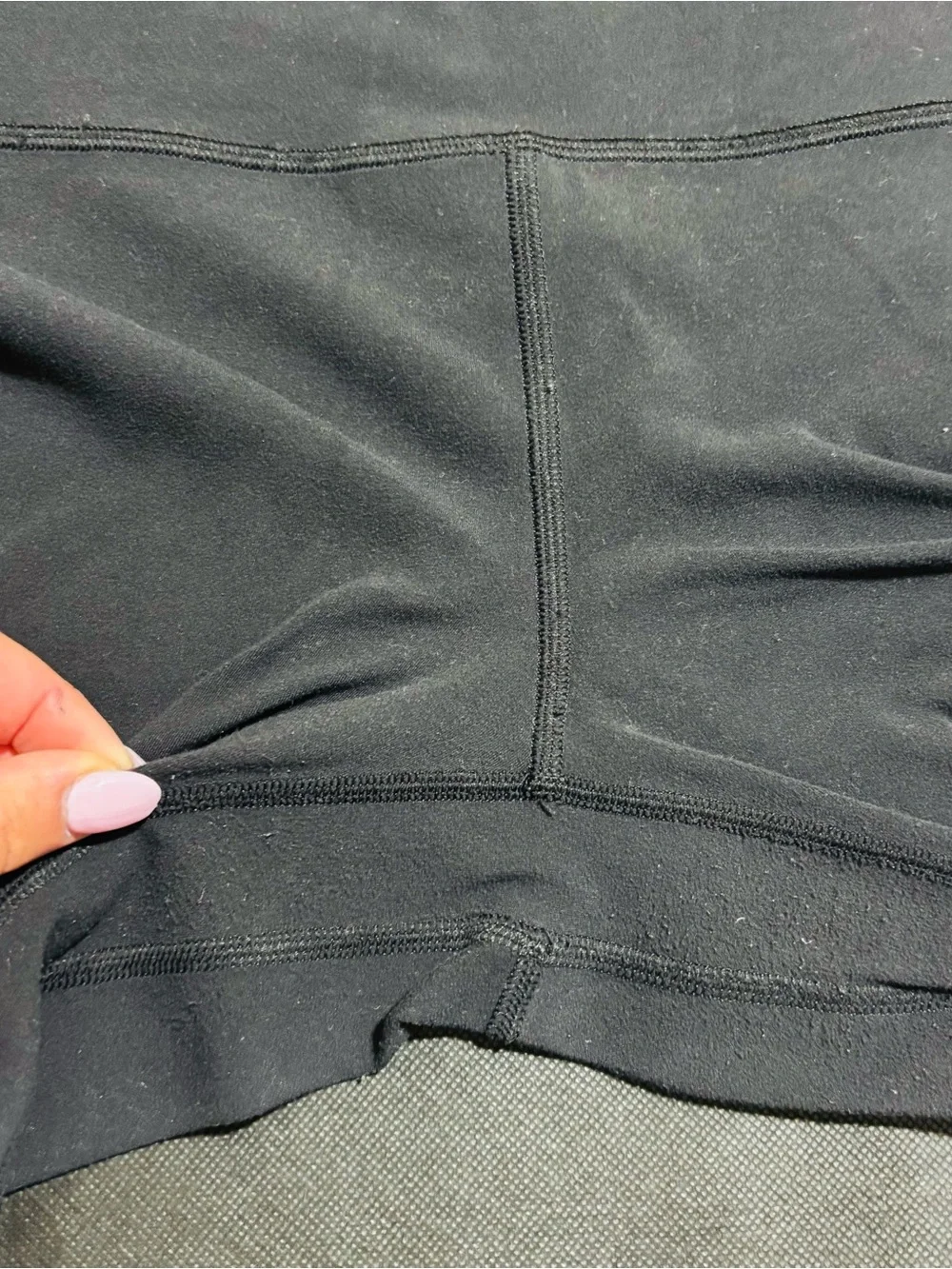 Lululemon Black Leggings Size 8 Medium High Rise Full Length